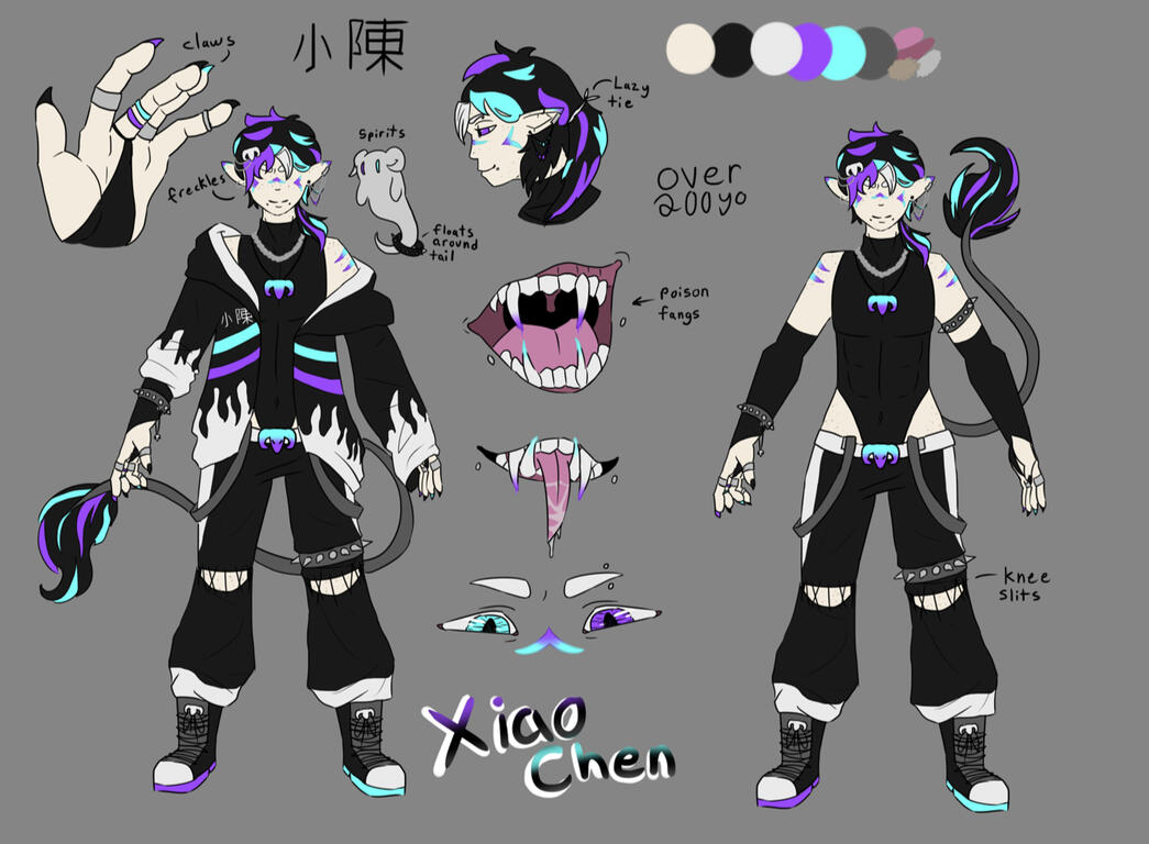 Reff sheet, Complex, Colour background