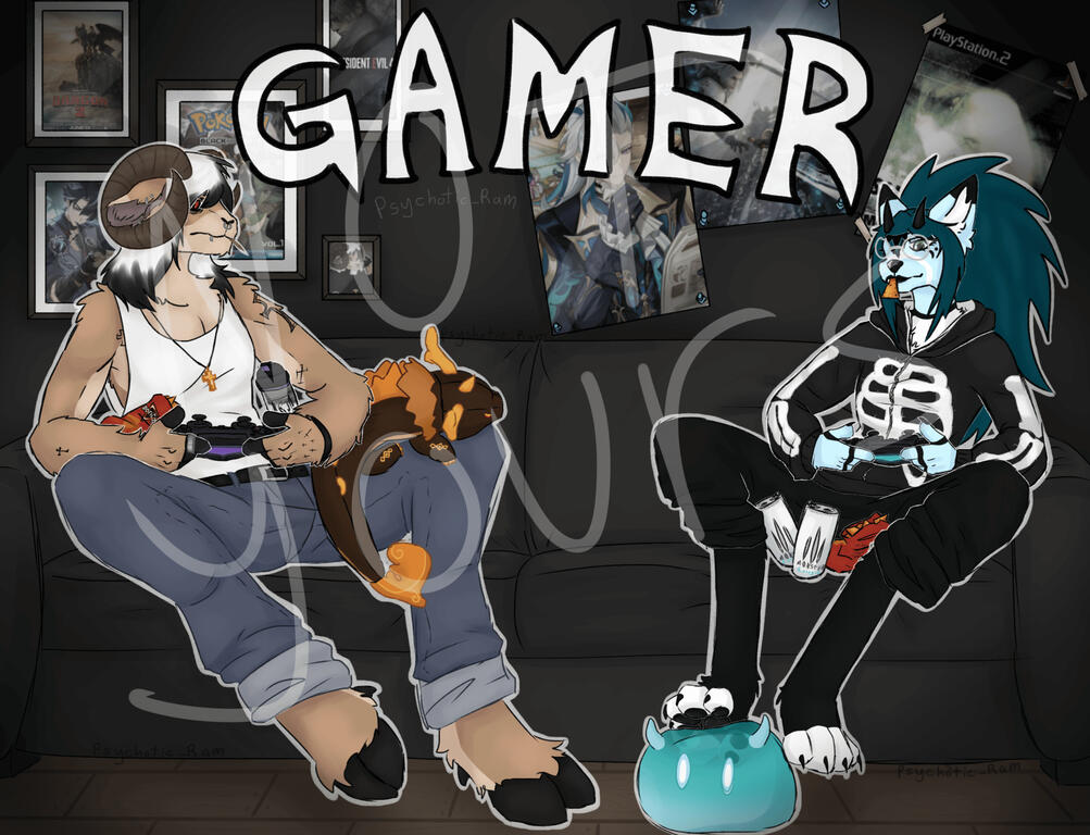 Shaded, fullbody, background, + 1 character (2nd character-.labyrinth.)