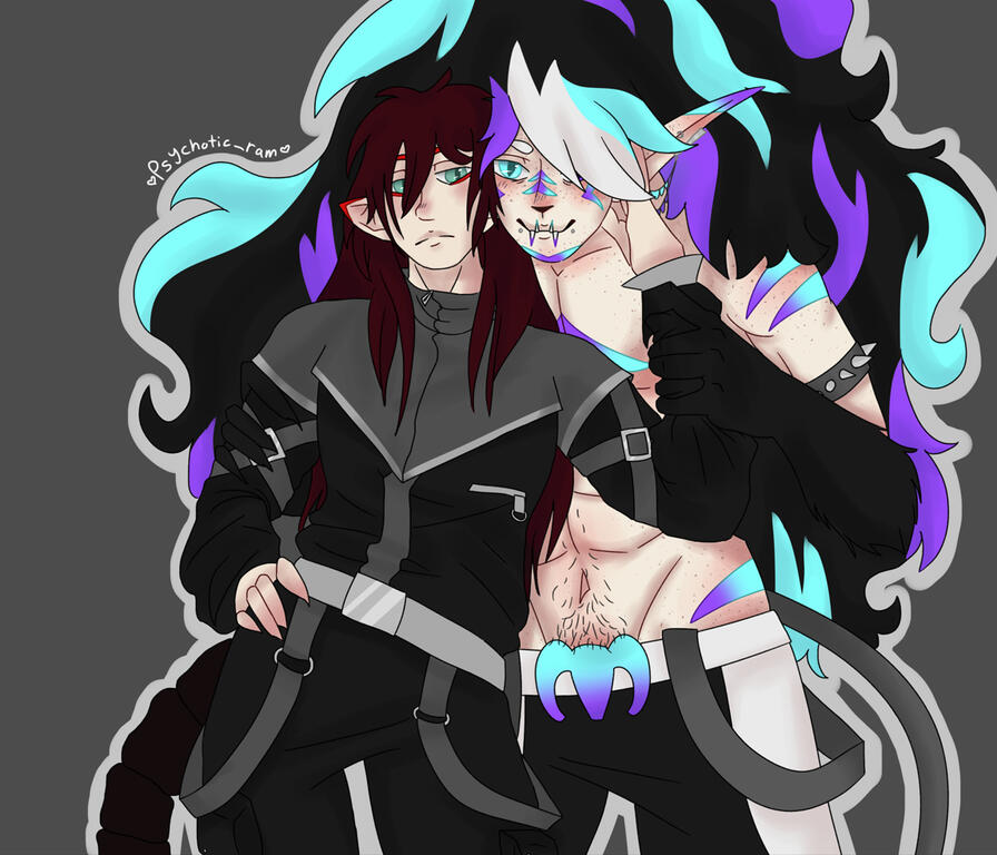 Shaded, Hips, Colour Background, +1 character