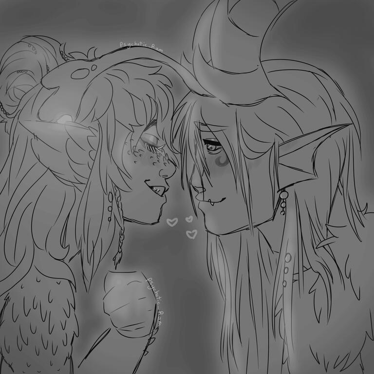 Grey, Bust, one colour back, +1 character